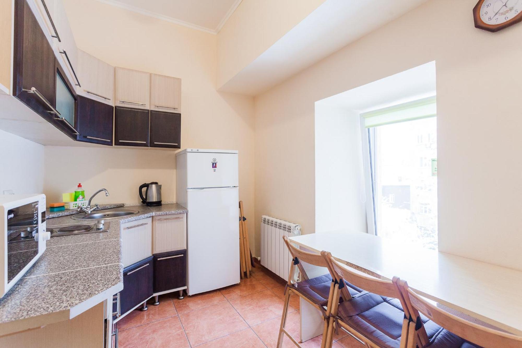Apartment At Malaya Zhytomyrska 5 Kiev Bagian luar foto